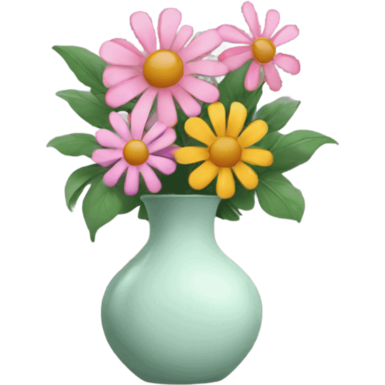 flowers in a vase emoji