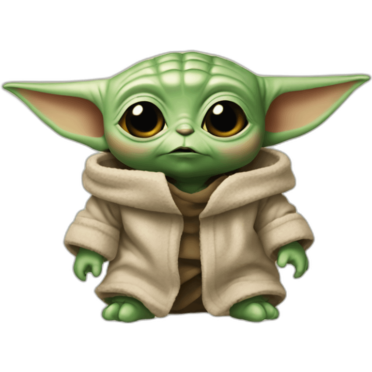 baby yoda using android emoji