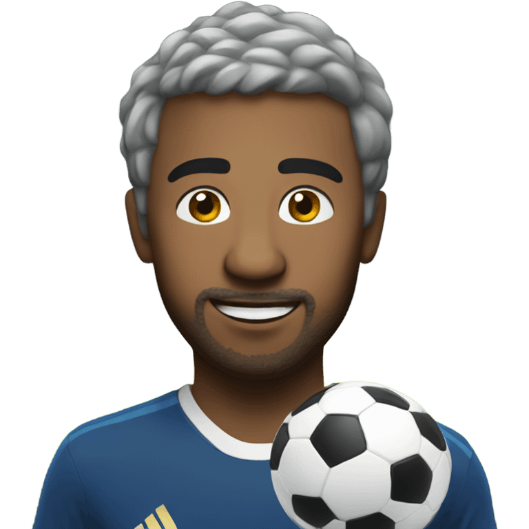 Person playing fifa  emoji