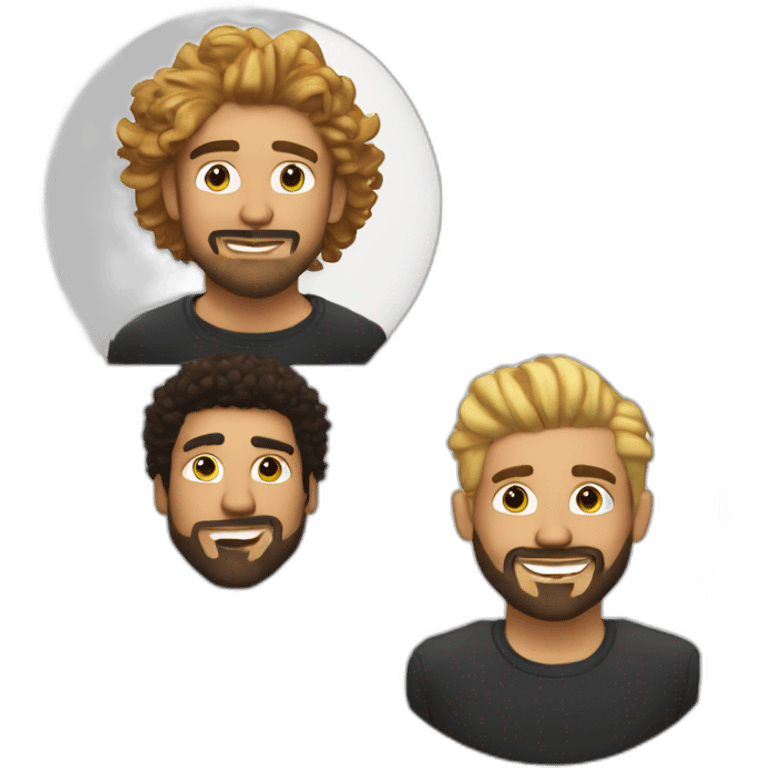 Kurtis Conner, Drew Gooden, and Danny Gozales emoji