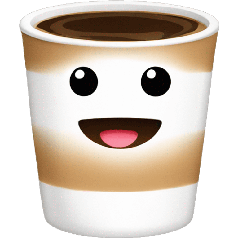 Cute coffee emoji