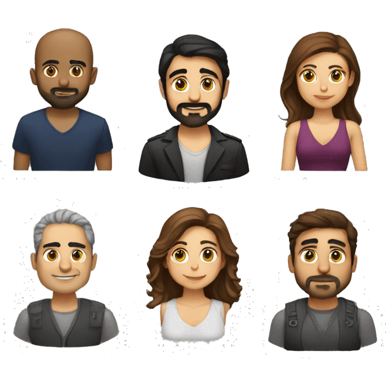 azer abdallah and zeynep kahveci emoji