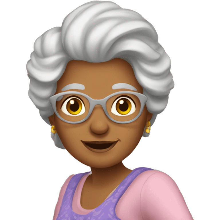 grannies on the carousel emoji