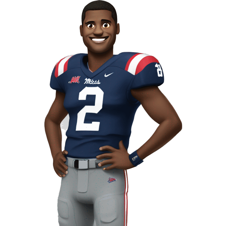 Ole Miss quarterback  emoji