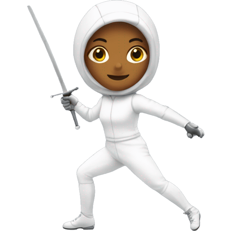 fencing woman emoji