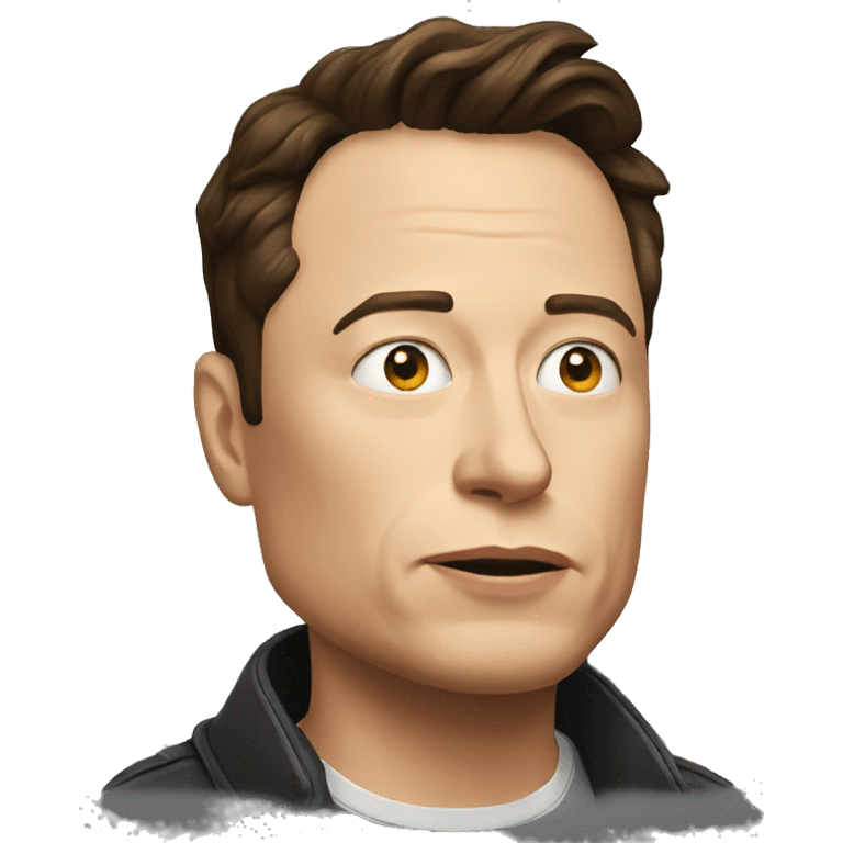 thinking elon musk emoji