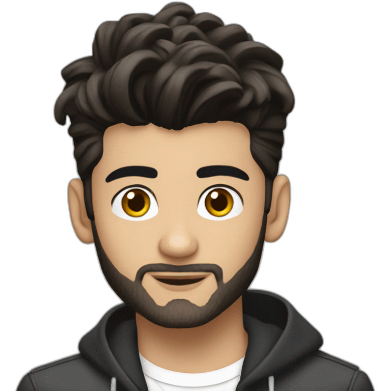 zayn malik with laptop emoji