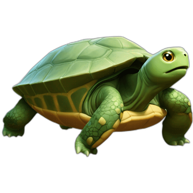 Tortue qui jeux a fornite emoji