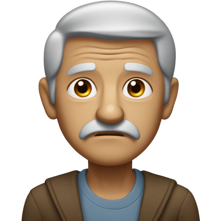 Old man looking at someone like their an idiot  emoji