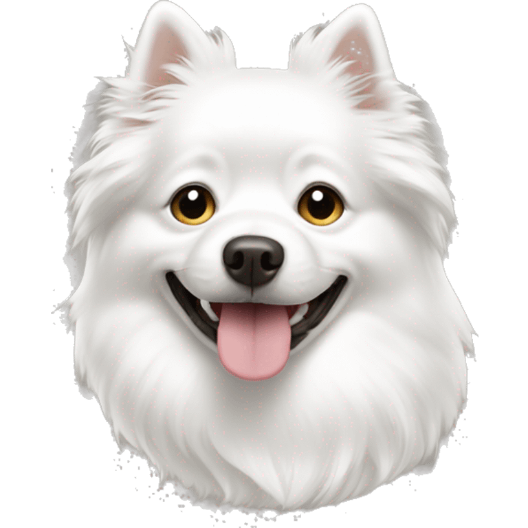 dog, white spitz emoji