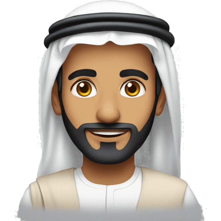 Emirati person emoji