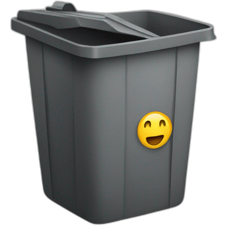 audio in the trash bin emoji