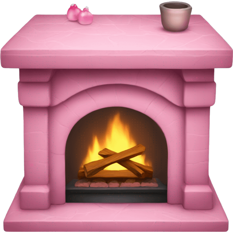 Winter Pink FirePlace emoji