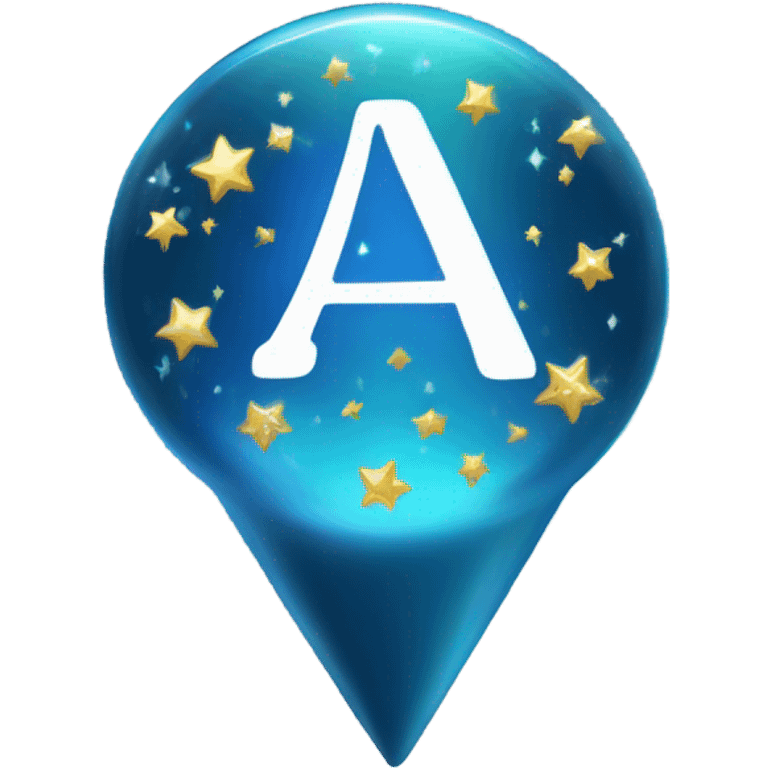 A play button with sparkles around it, emoji