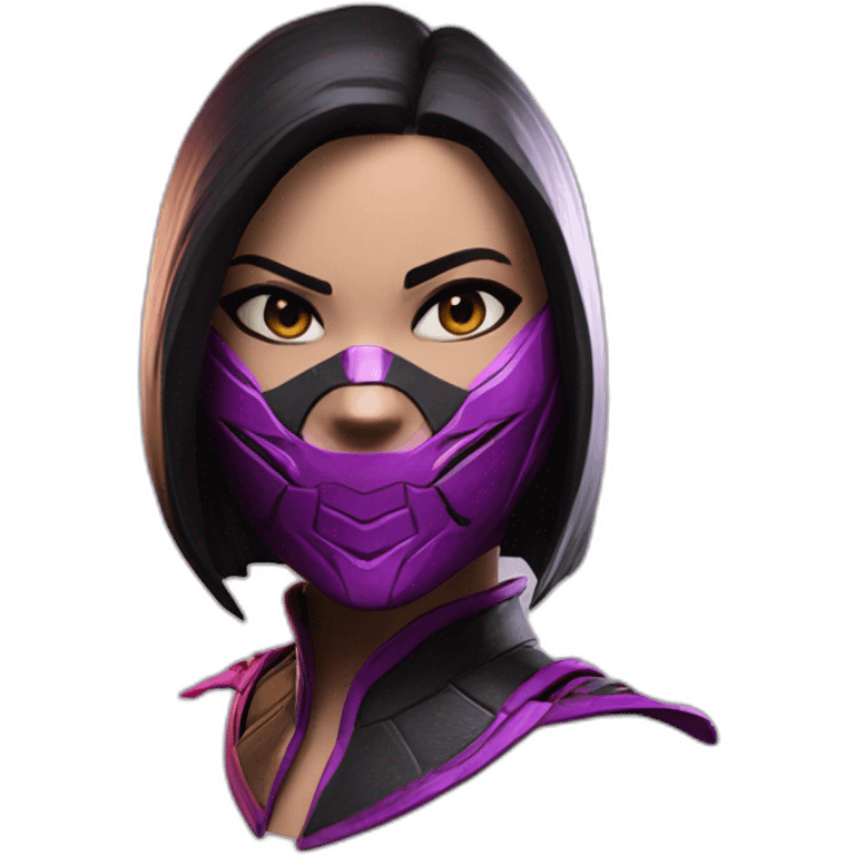 mileena from mortal kombat 11 emoji