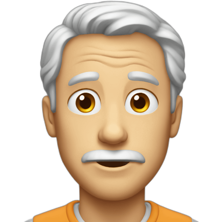 whinning mature guy emoji