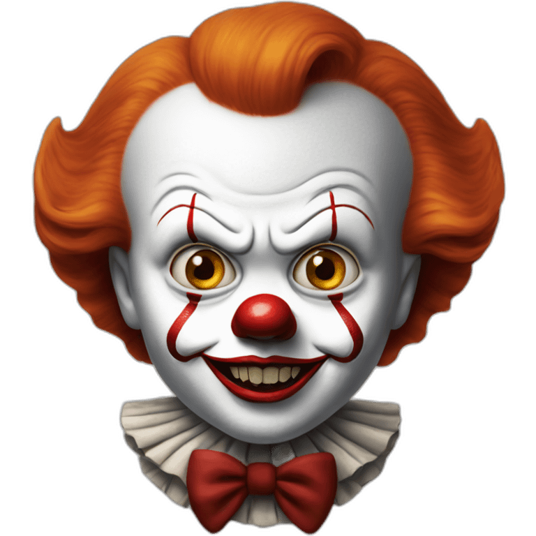 pennywise clown movie emoji