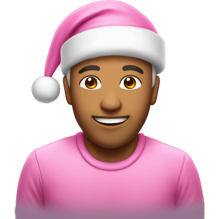 Pink Charismas emoji