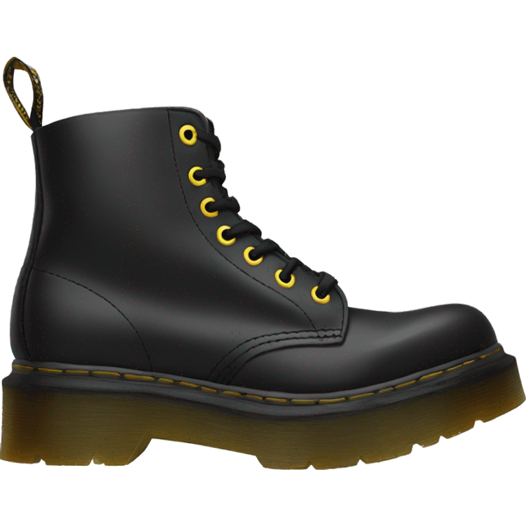 Platform doc martens emoji