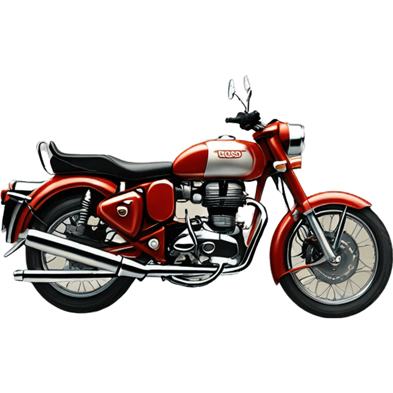 Royal enfield 1990 350 logo emoji