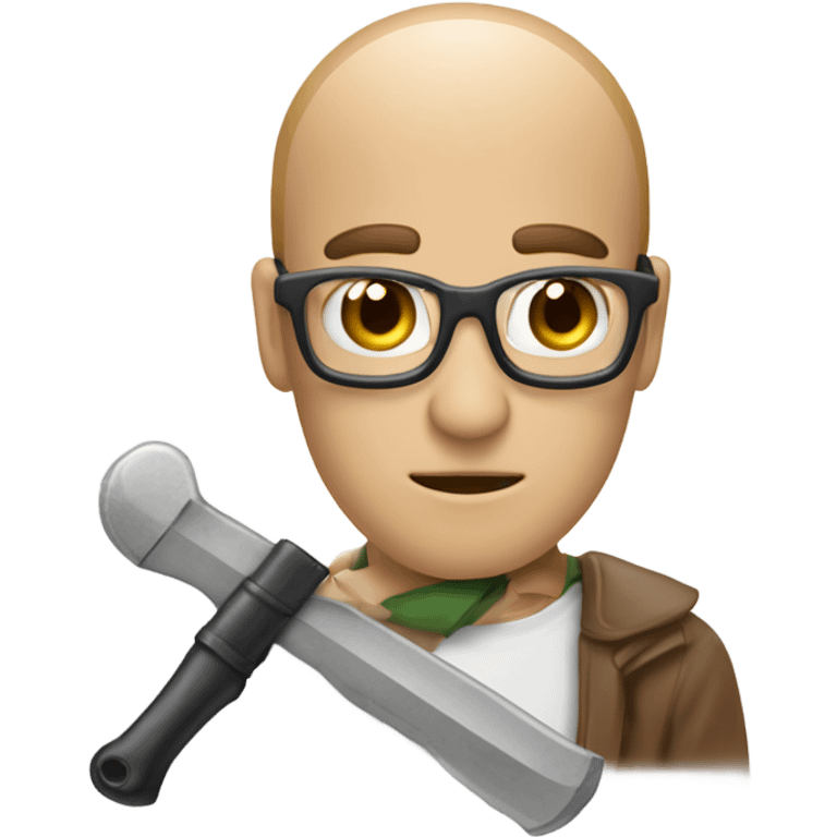 crea una escoba barriendo una memoria ram  emoji