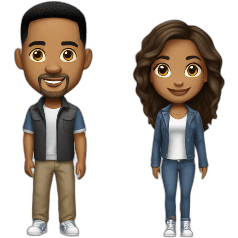 jada and will smith emoji