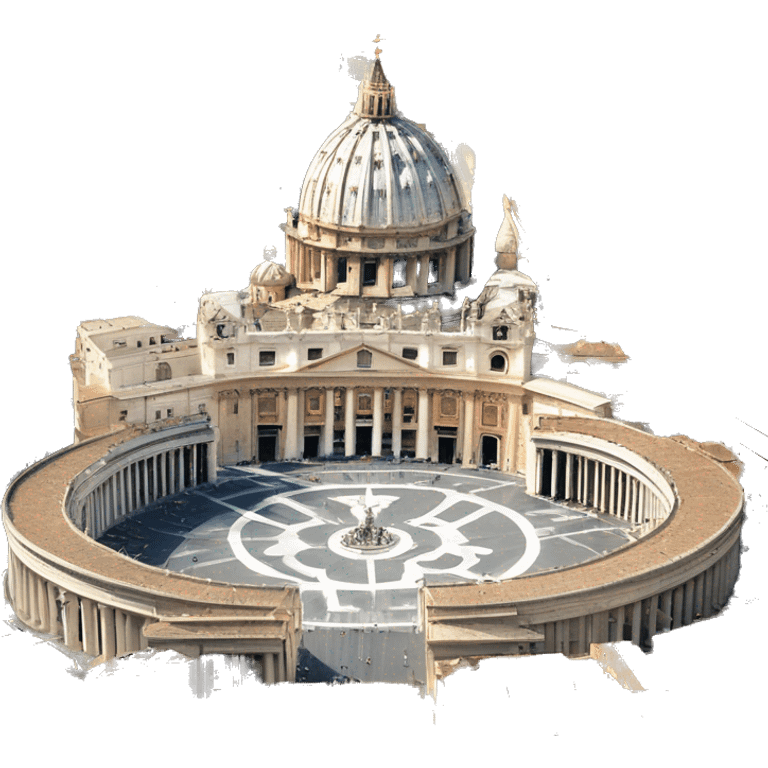 St. Peter's Square Vatican City emoji