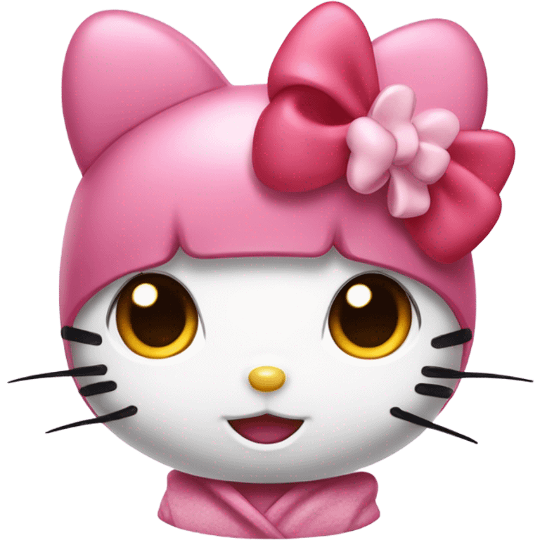 Cute hello kitty emoji