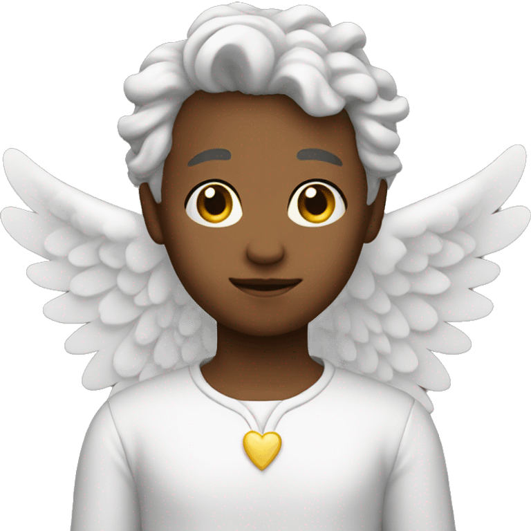 An angel emoji