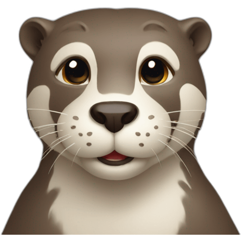 working otter as working otter emoji