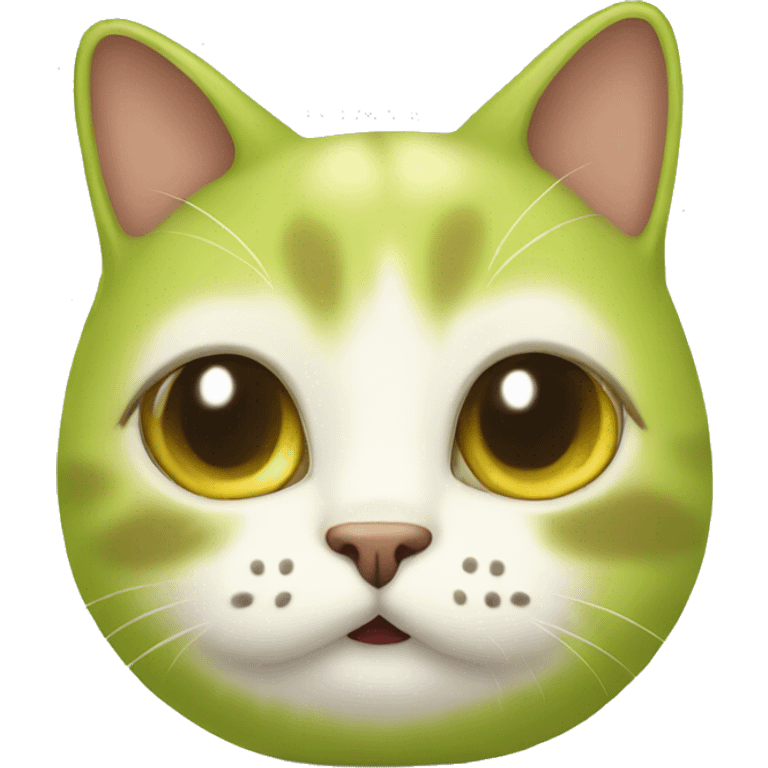 pear cat emoji