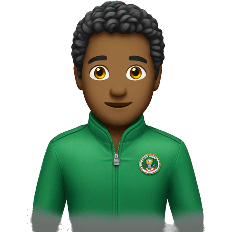 green jacket emoji