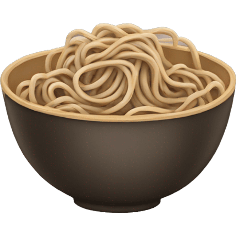 buckwheat soba noodles emoji