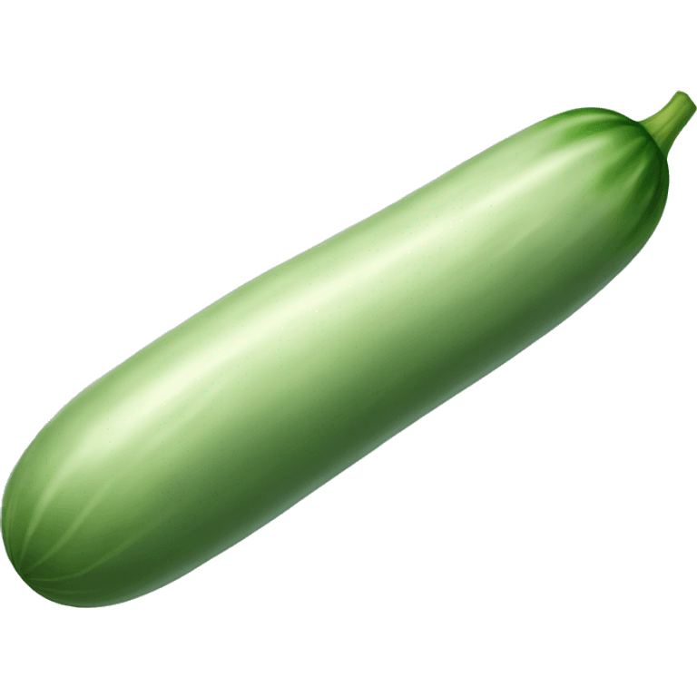 long pale cucumber emoji