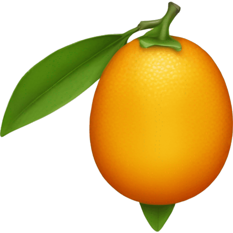 Kumquat  emoji