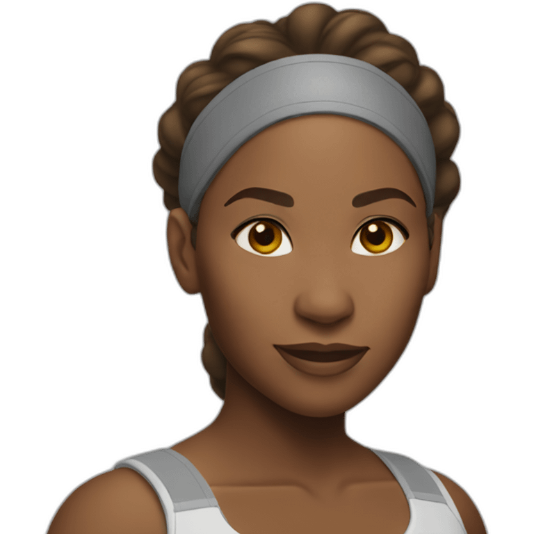 Serena Williams emoji