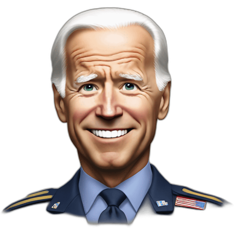 Joe Biden in f16 emoji