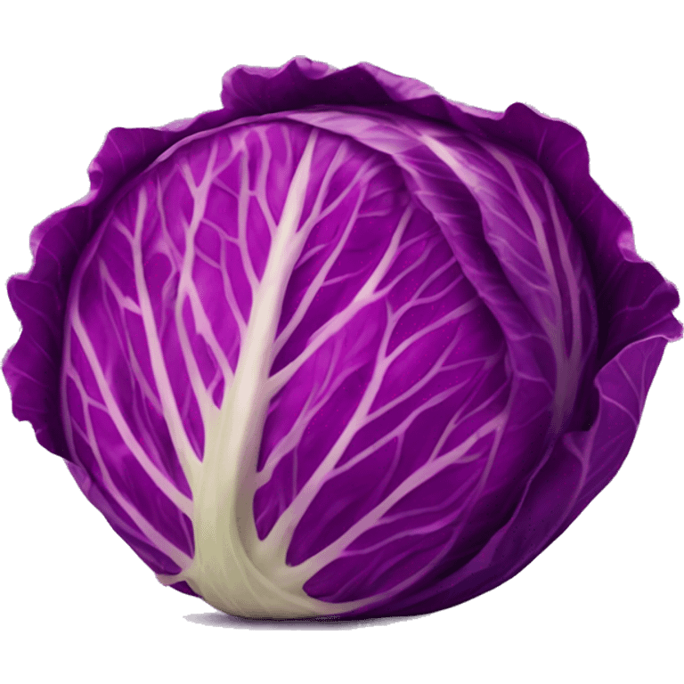 Red cabbage emoji