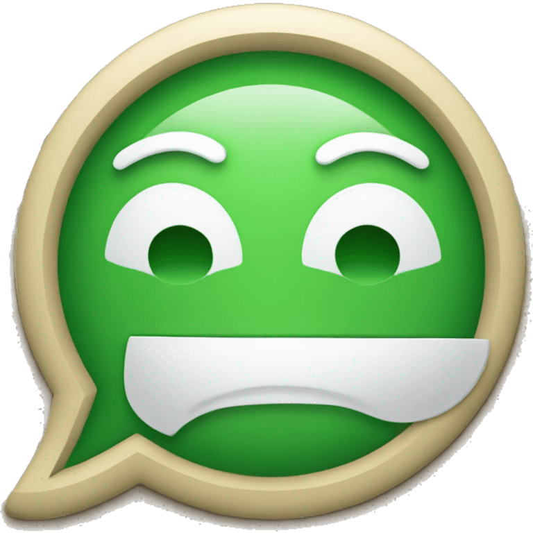 whatsapp logo emoji