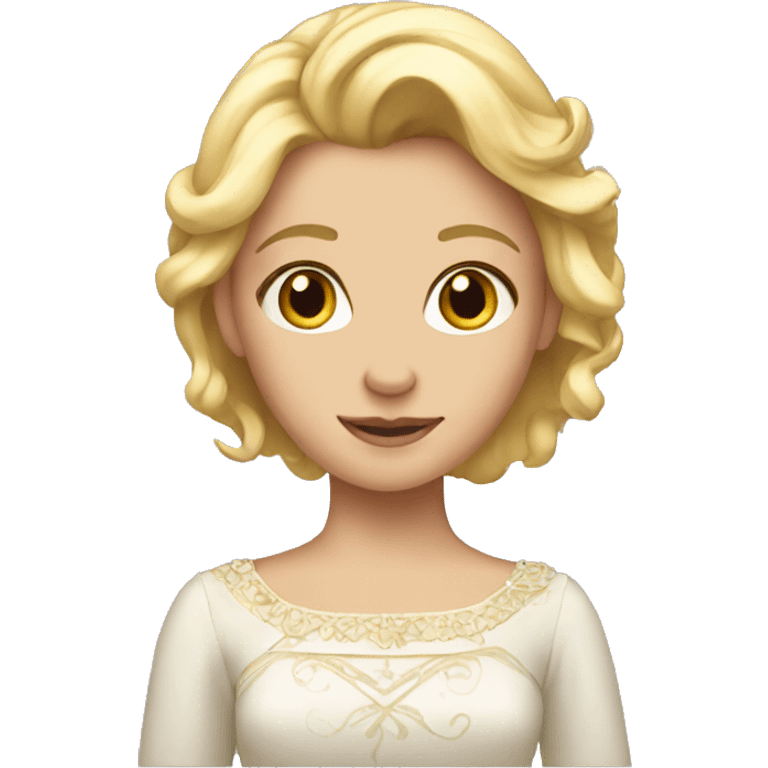 Blond princess emoji