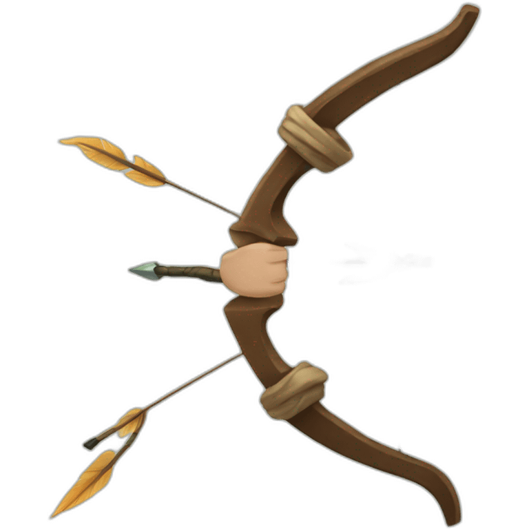 bow and arrow emoji