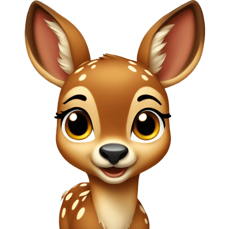 Cute bambi emoji