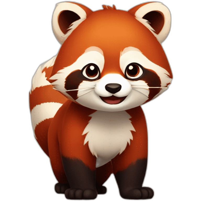 red-panda-ack emoji