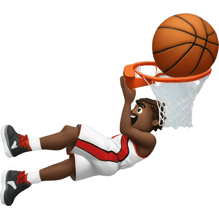 Dunk basketball emoji