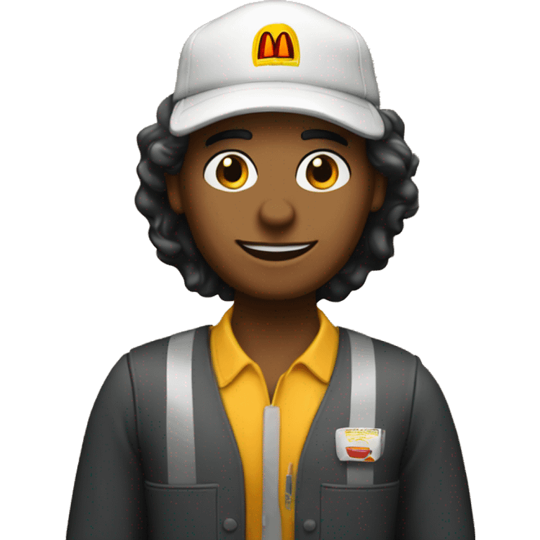 Mac Donalds worker emoji