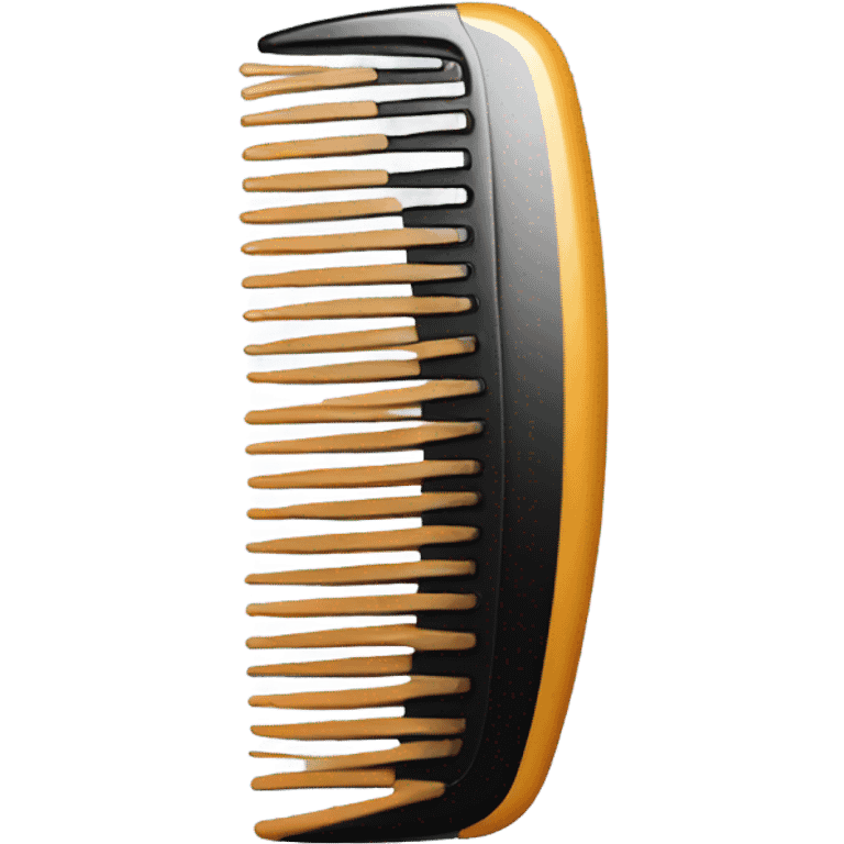 Comb for Afro hair emoji