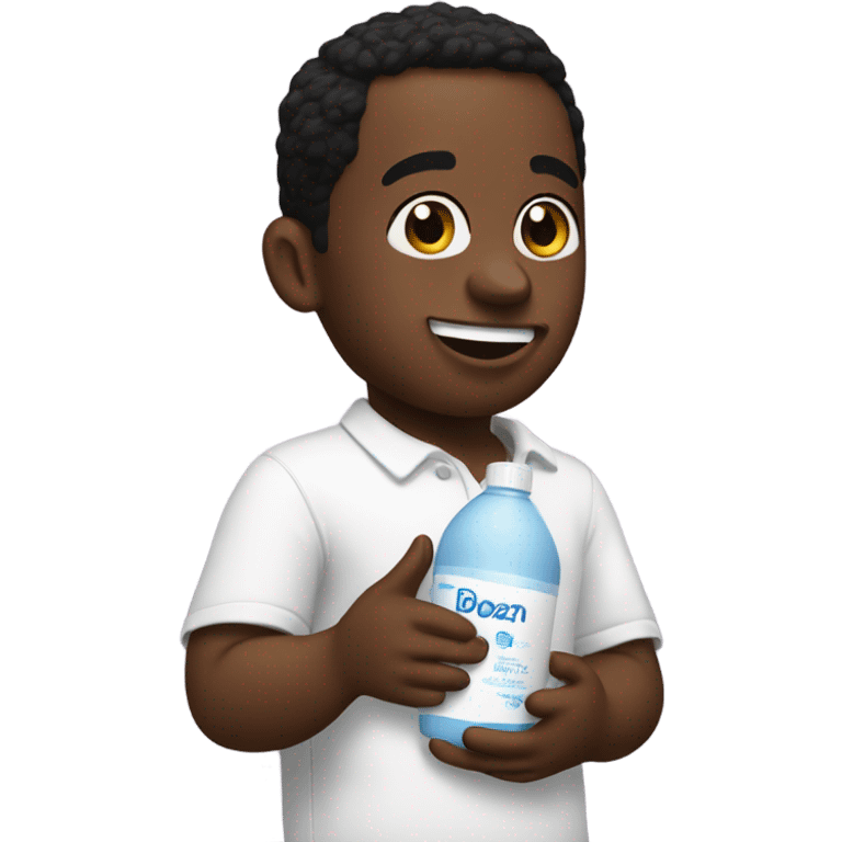 diddy holding a bottle of baby lotion emoji