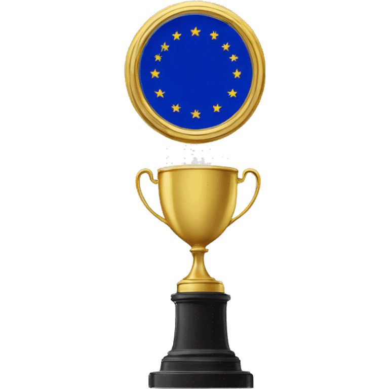 european-union-flag on trophee circle emoji