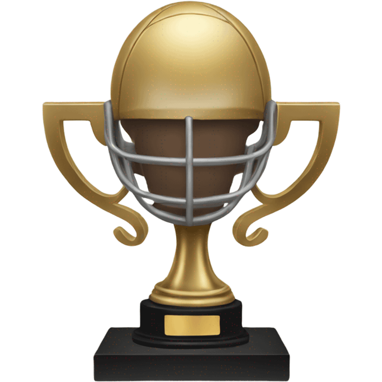 Fantasy football trophy  emoji