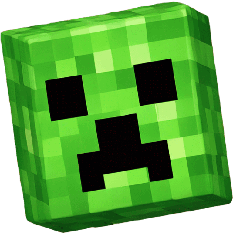 Minecraft creeper emoji